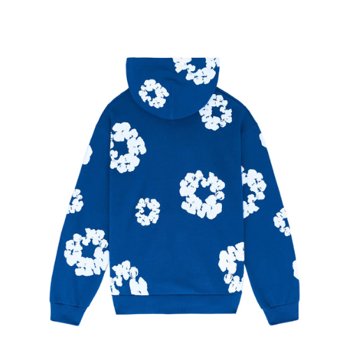 Denim Tears Navi Blu Hoodie