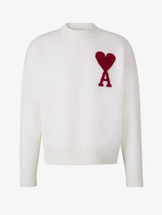 Ami Paris Sweater White