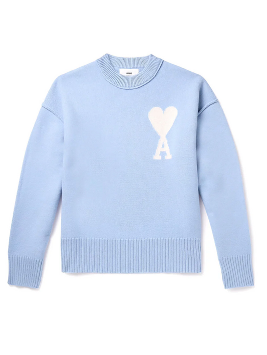 Ami Paris Sweater Lightblue