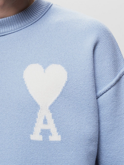 Ami Paris Sweater Lightblue