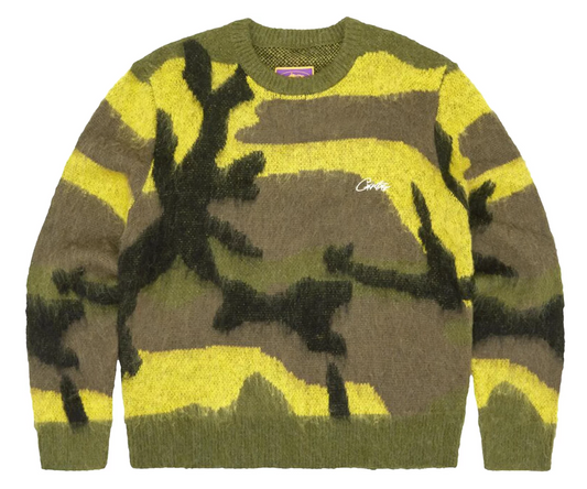 Crtz Fleece CAMO - Mohair Sweater